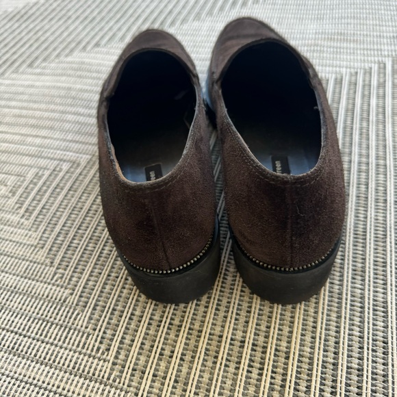 Paul Green Ariana BROWN Suede Leather Slip On Loafer Platform Shoes 9.5 - Picture 9 of 17